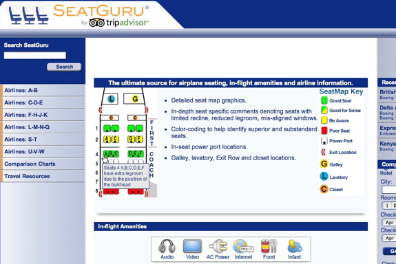Seat Guru
