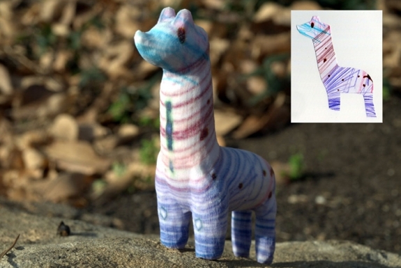 Turn Children’s Drawings Into 3D Figurines